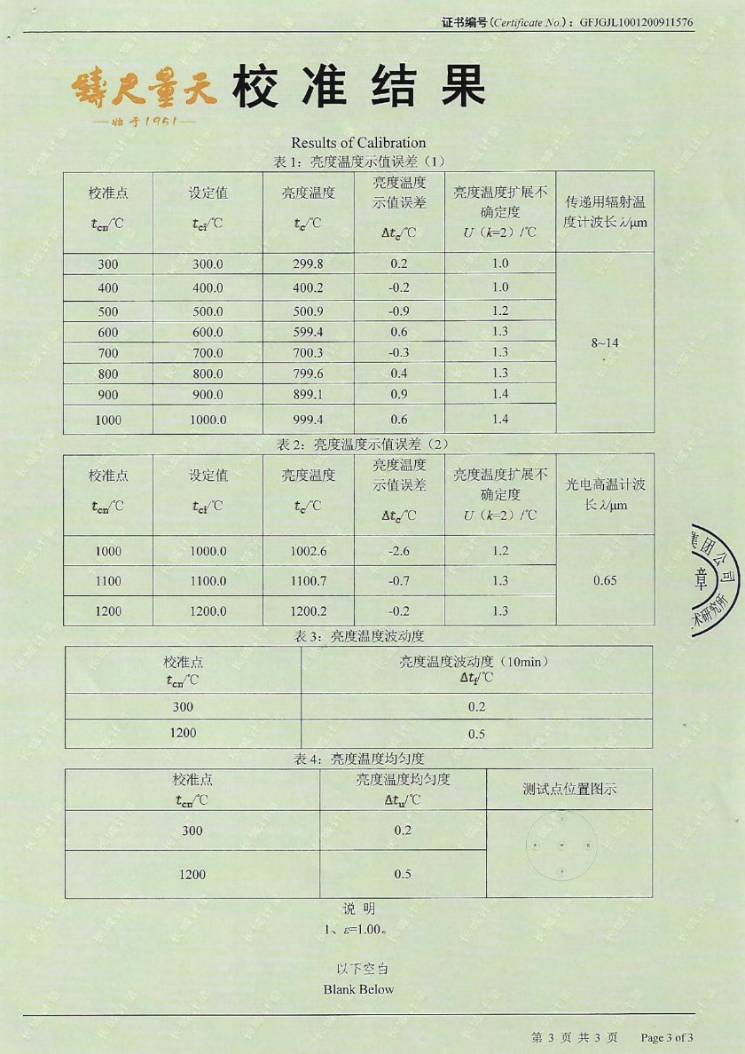 蘇州方圓儀器設(shè)備校準(zhǔn)檢測(cè)服務(wù)有限公司-黑體輻射源